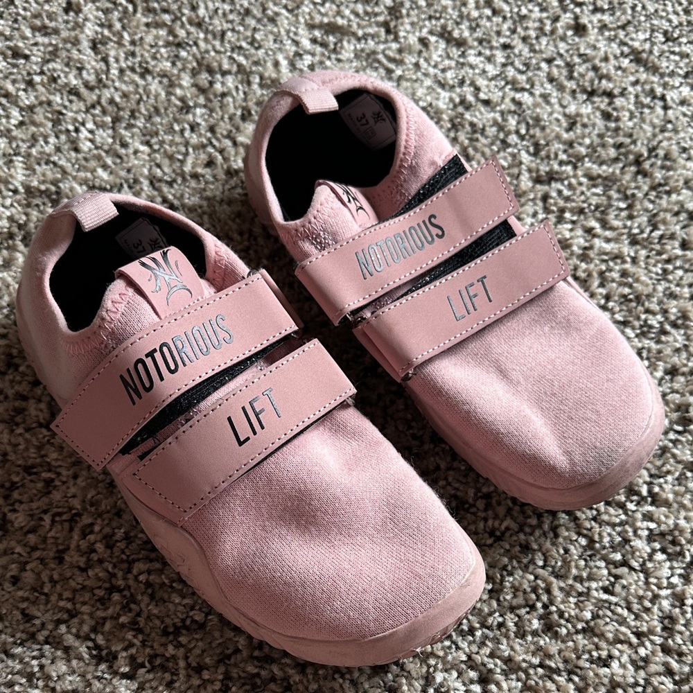Notorious Lift Sumo Sole Gen 2: Pastel Pink Edition - Size 37